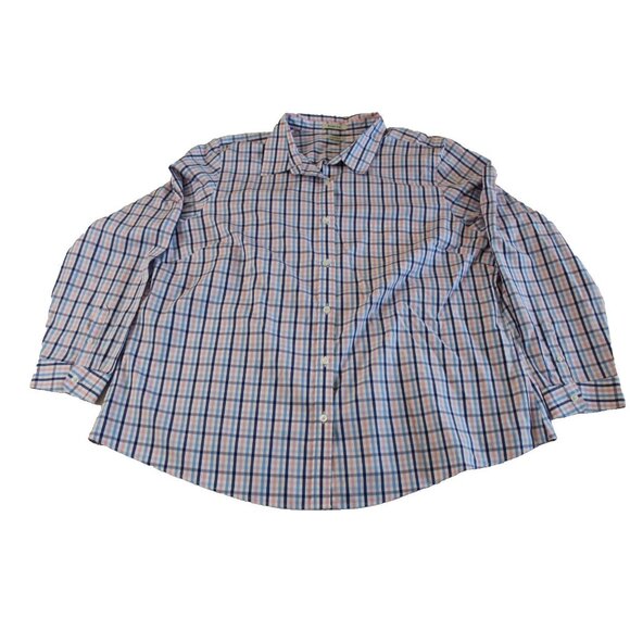 L.L. Bean Other - L.L.Bean Wrinkle-Free Plaid Long Sleeve Button Down Shirt Men's Size XL